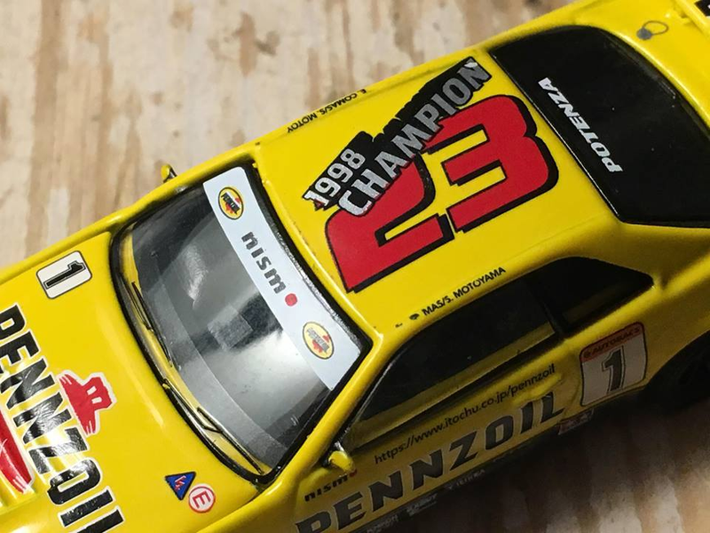 Illustration for article titled 1999 Nissan PENNZOIL NISMO GT-R by Greenlight/Tarmac Works